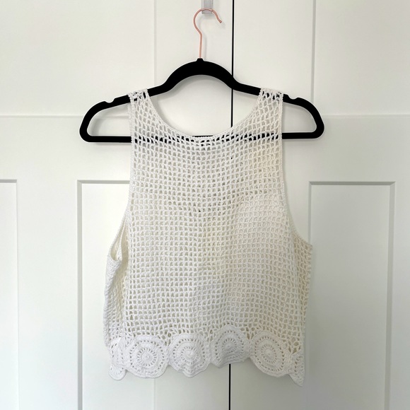 White knit tank - Kismet - Picture 3 of 3